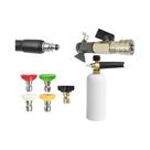 Kit De Válvula De Esfera De Alta Pressão Com Conexão Rápida De 1/4'' Para Mangueiras Karcher, Lavor,