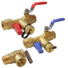 Kit de válvula de serviço para aquecedor de água sem tanque Xiny Tool de 3/4 polegadas