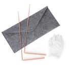 Kit de varas radiestésicas Mardili 99,9% de cobre puro 30 cm com luvas