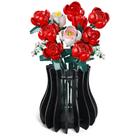 Kit de vasos de madeira para flores de Lego Lenkyin Black