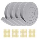 Kit de vedação de janela Window AC FoamJoy AC 4 unidades de espuma cinza 2x30x200cm Kit de vedação de janela Window AC FoamJoy AC 4 unidades de espuma cinza 2x30x200cm