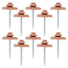 Kit De Vedação E Fixação Para Telha Plan Cerâmica Com 10 Peças - 081180630021 - Permatti Kit De Vedação E Fixação Para Telha Plan Cerâmica Com 10 Peças - 081180630021 - Permatti