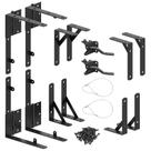 Kit de vedação Gate Frame Suemoss Heavy Duty Anti Sag, 2 conjuntos Kit de vedação Gate Frame Suemoss Heavy Duty Anti Sag, 2 conjuntos