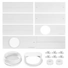 Kit de ventilação AC portátil VIVOSUN Porta deslizante ajustável 43-225 cm Kit de ventilação AC portátil VIVOSUN Porta deslizante ajustável 43-225 cm