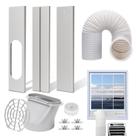 Kit de ventilação de janela de ar condicionado portátil BEWAVE com mangueira de 5,9 polegadas