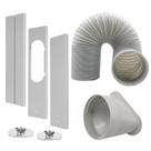 Kit de ventilação de janela de ar condicionado portátil com 15 cm de diâmetro