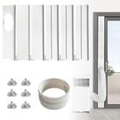 Kit de ventilação de porta deslizante de ar condicionado portátil JEACENT 90"