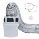 Kit de ventilação para secador interno, balde de filtro para secador elétrico