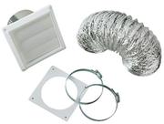 Kit de Ventilação para Secadora Westland VI422 Duto Flexível 4" 0,6m