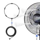 Kit de ventilador de nebulização externo DR.PREPARE, mangueira de 16,4 pés, anel de 10,6"