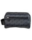 Kit de viagem masculino Guess Top Zip All-Over G, preto, tamanho único Kit de viagem masculino Guess Top Zip All-Over G, preto, tamanho único