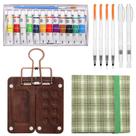 Kit de Viagem Mini Aquarela Boyistar - Paleta de Pintura Portátil