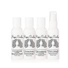 Kit de viagem Rizos Curls 4-Step System: shampoo, condicionador, etc