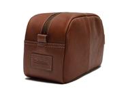 Kit de viagem Timberland Nevada Leather para homens, cor de conhaque
