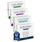 Kit de Viagem XL com 40 Toalhas Faciais Variadas CLEAN SKIN CLUB