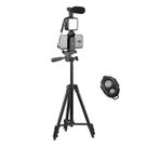 Kit de vídeo MSTJRY Camerina para celular com tripé e microfone