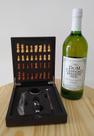 kit de Vinho + Jogo de Xadrez