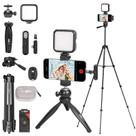 Kit de vlog USKEYVISION VLOG K5 com microfone de lapela sem fio