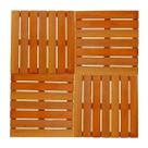 Kit Deck de madeira 50x50cm com 12 Placasmodularesmadersilva