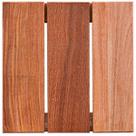 Kit Deck em Placa de Madeira Modular 30cmx30cm com 20 Placas Madersilva