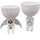 Kit Decoração Coração Sagrado de Jesus Anjinho Oração