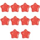 Kit Decoração De Natal Bandeja Estrela 10 Peças 27X24.5CM Kit Decoração De Natal Bandeja Estrela 10 Peças 27X24.5CM