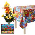 Kit Decoração Festa Junina: 3 Toalhas Mesa Chita + 1 Buquê Girassol + 1 Espantalho Decorativo = 5 Produtos Temáticos Kit Decoração Festa Junina: 3 Toalhas Mesa Chita + 1 Buquê Girassol + 1 Espantalho Decorativo = 5 Produtos Temáticos