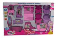 Kit Decoração Nina 12 Unidades Toys Toys Ideal para Casinha