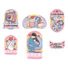 Kit Decoração Painéis Dorama Novela Coreana C/ 6 Itens