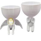 Kit Decoração Pomba Divino Espirito Anjinho Relicario Oração