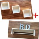 Kit Decoração Quarto De Bebê 4 Peças Nicho E Prateleira Mdf Kit Decoração Quarto De Bebê 4 Peças Nicho E Prateleira Mdf