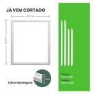 Kit Decoração Quarto Infantil Moldura Fácil Instalação EVA Autocolante Roda Meio Boiserie 60x70cm RM61 3,8cm