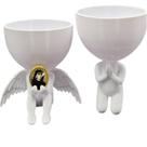Kit Decoração Santa Faustina Anjinho Relicario Oração
