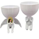 Kit Decoração Santa Teresinha Anjinho Relicario Oração