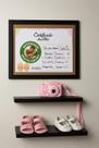 Kit Decorativo com 2 Prateleiras 25x8 1 Quadro Expositor Organização e Estilo para Sua Parede, Sala , Quarto