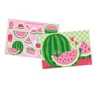 Kit Decorativo com apliques para Festa Melancia - 1 unidade