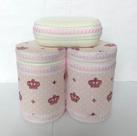 Kit Decorativo de Pote Infantil, com 2 potes e 1 saboneteira