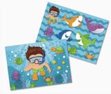 Kit Decorativo Festa Fundo do Mar Painel 64x45 cm + 9 Pcs Festcolor - Inspire sua Festa Loja