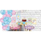 Kit decorativo só um bolinho festa galinha pintadinha candy festcolor