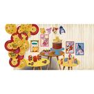 Kit decorativo só um bolinho festa pooh e sua turma festcolor
