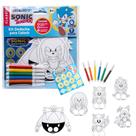 Kit Dedoche Para Colorir Sonic Com 6 Cards