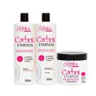 Kit Definição De Cachos Eternos Rofer 3x500ml Kit Definição De Cachos Eternos Rofer 3x500ml