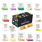 Kit Degustação de Chás FIVEANDTWOESTORE 56 Sachês 14 Sabores Conjunto para Presente