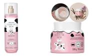 Kit Deleite Body Splash 200ml Manteiga Hidratante Corporal 200g