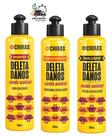 Kit Deleta Danos Chikas Shampoo Cond e Finalizador 300ml Kit Deleta Danos Chikas Shampoo Cond e Finalizador 300ml