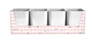 Kit Dello Porta Caneta Objeto Pequenos Astros Rosa 04 und 339018