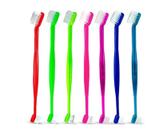 Kit Dental Cães e Gatos Gel Dental Sabor Carne Escova Dedeira Escova Cabo Longo Cia do Pet