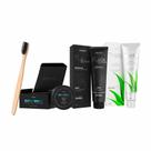 kit dental natural com carvão ativado super white cleanner
