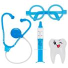 Kit dentista azul 4 peças