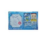 Kit Dentista Infantil Completo Com Avental Azul - Fênix - Fenix